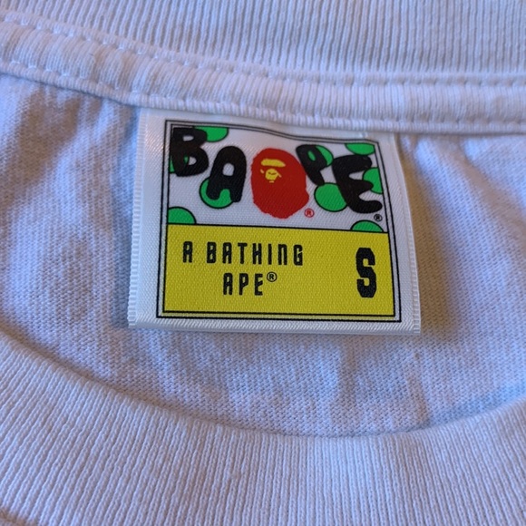 BAPE A Bathing Ape T-Shirt S - Picture 6 of 11